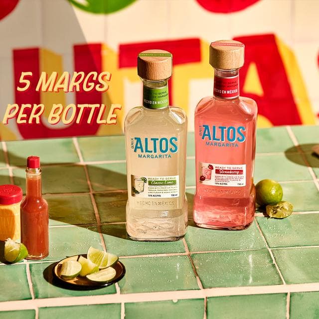 Olmeca Altos Margarita Strawberry 75cl - gallery image 5