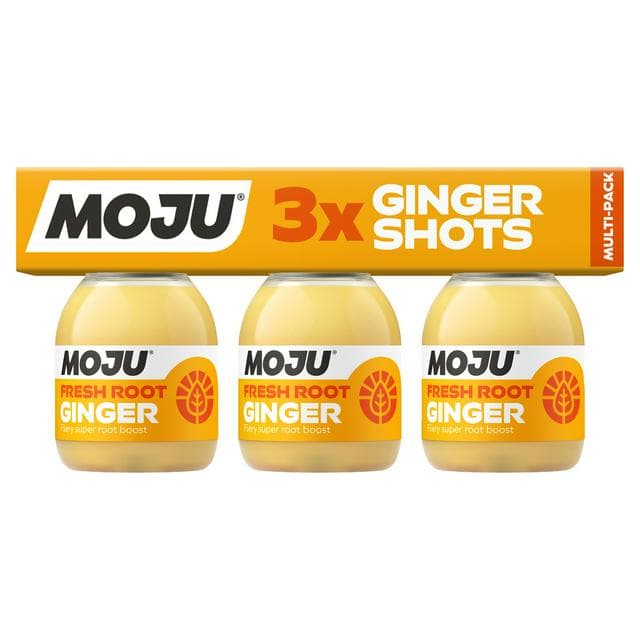 MOJU Ginger Multipack Shots 3 x 60ml - gallery image 1