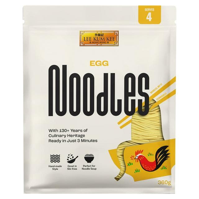 Lee Kum Kee Egg Noodles 360g - gallery image 1
