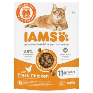 IAMS with Fresh Chicken 11+ Years 800g