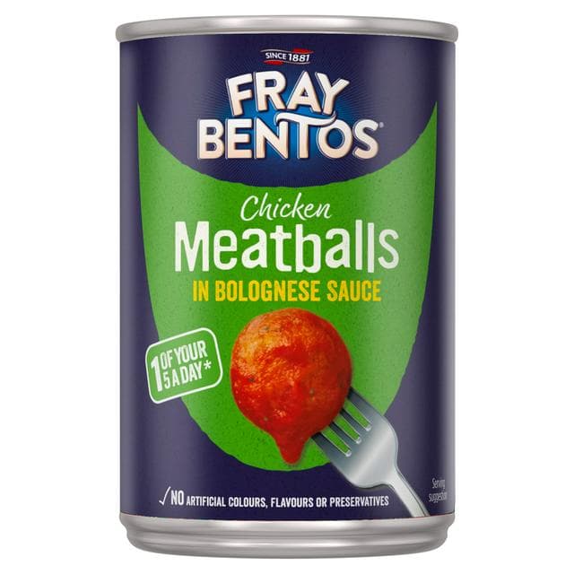 Fray Bentos Chicken Meatballs in Bolognese Sauce 380g - gallery image 1