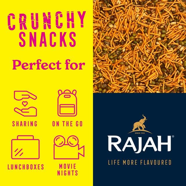 Rajah 200g Sev & Moong Dal Mix Indian Snacks - gallery image 4