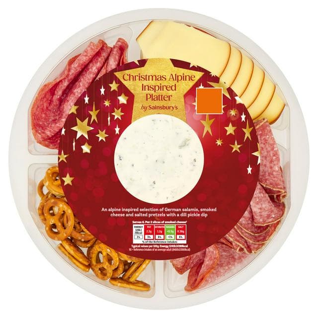 Sainsbury's 245g Christmas Alpine Inspired Platter - gallery image 1