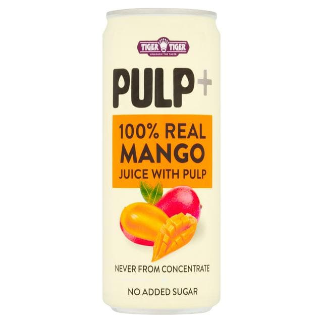 Tiger Tiger 320ml with Pulp 100% Real Mango Juice - gallery image 1