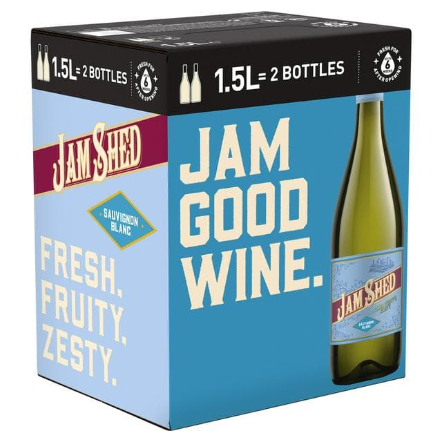 Jam Shed Sauvignon Blanc White Wine 150cl - gallery image 1
