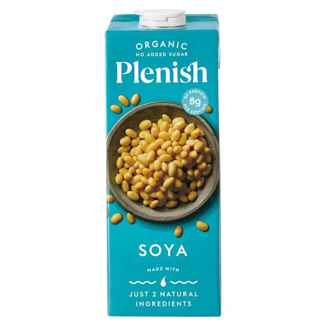Plenish 1L Chilled Dairy Free Organic Soya Drink - gallery image 1