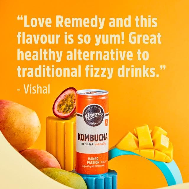 Remedy Kombucha Mango Passion 700ml - gallery image 3