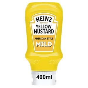 Heinz American Style Mild Yellow Mustard 445g