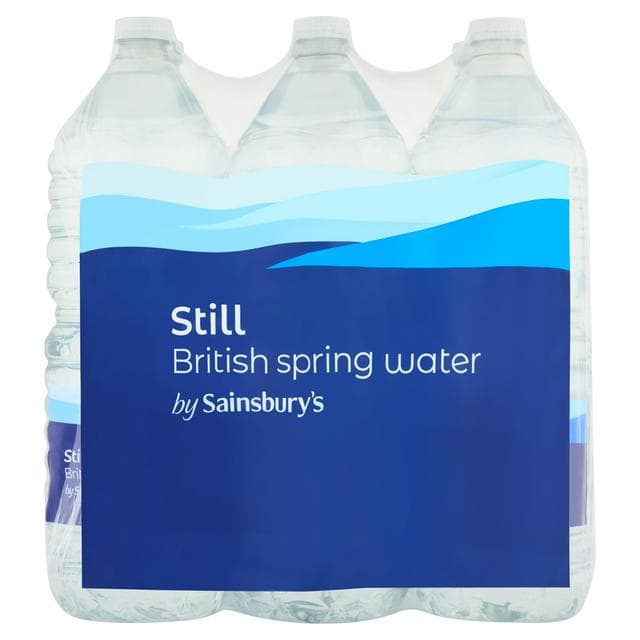 Sainsbury's 6 x 2L British Spring Water - gallery image 1