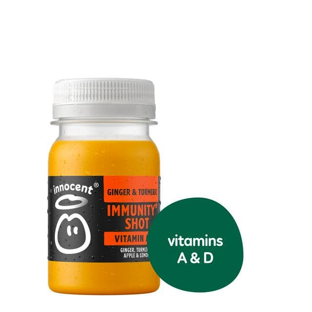 Innocent Immunity, Ginger, Turmeric, Apple & Lemon Shot 80ml - gallery image 1