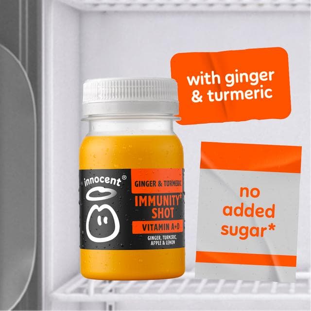 Innocent Immunity, Ginger, Turmeric, Apple & Lemon Shot 80ml - gallery image 2