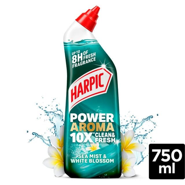 Harpic Power Aroma Sea Mist & White Blossom - gallery image 1