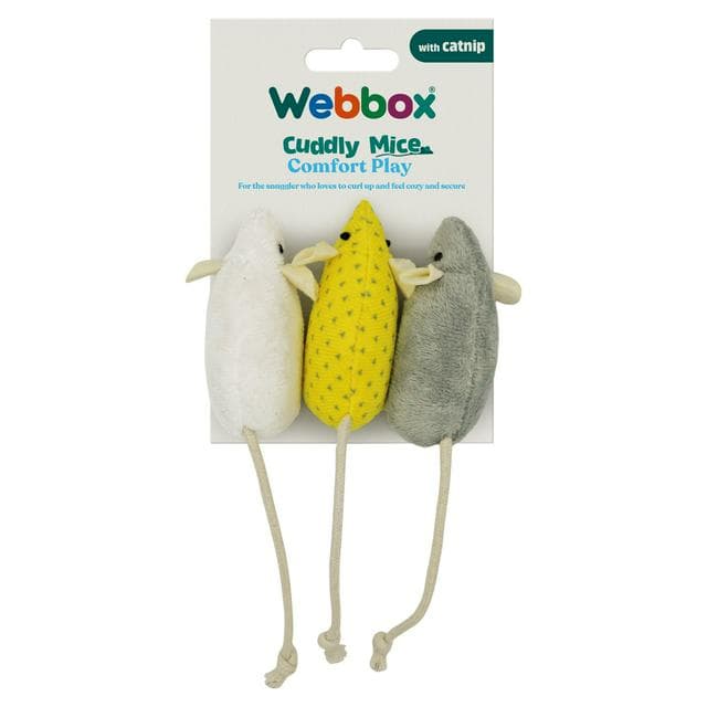 Webbox Cuddly Mice with Catnip for Cats - gallery image 1