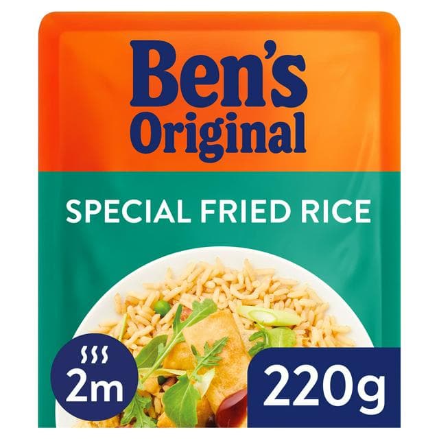 Ben's Original Special Fried Microwave Rice 220g - gallery image 1
