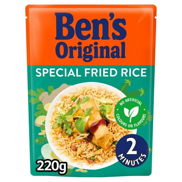 Ben's Original Special Fried Microwave Rice 220g - gallery image 1