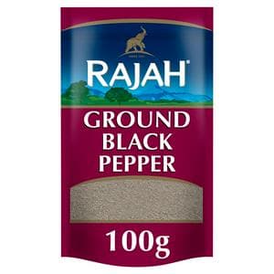 Rajah 100g Ground Black Pepper Spice