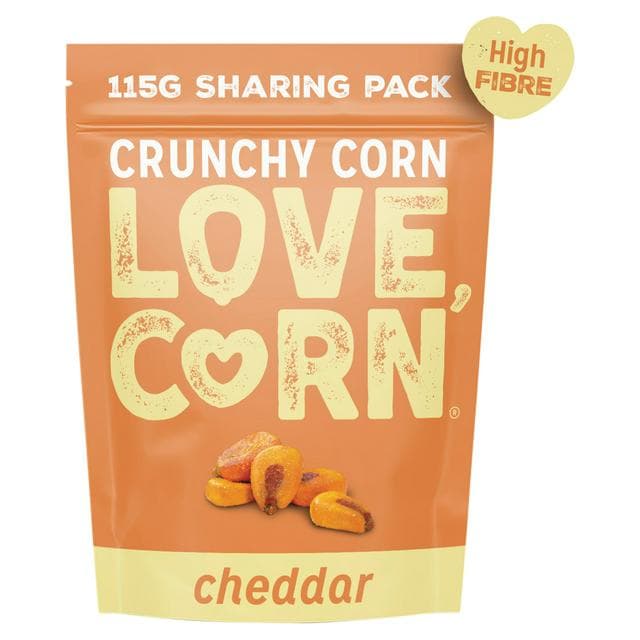 Love Corn Delicious Crunchy Corn Cheddar 115g - gallery image 1