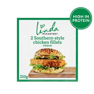 Linda McCartney Southern Style Chicken Fillets x2 210g