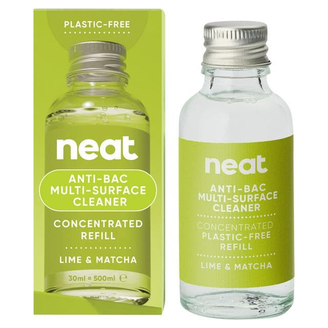 Neat Lime & Matcha Antibacterial Multi Surface Cleaner Concentrated Refill 30ml - gallery image 1