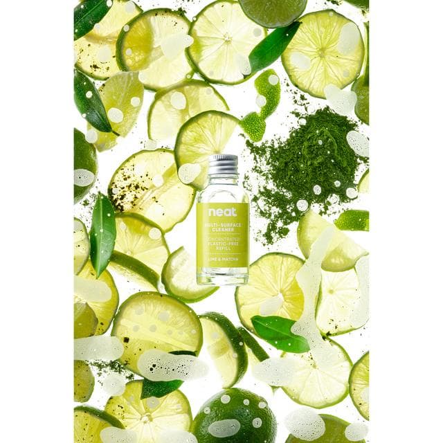 Neat Lime & Matcha Antibacterial Multi Surface Cleaner Concentrated Refill 30ml - gallery image 3