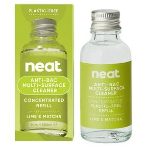 Neat Lime & Matcha Antibacterial Multi Surface Cleaner Concentrated Refill 30ml