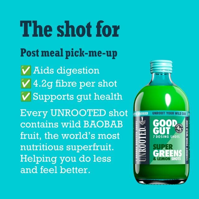 Unrooted Good Gut Super Greens & Lemon Shots 420ml - gallery image 6