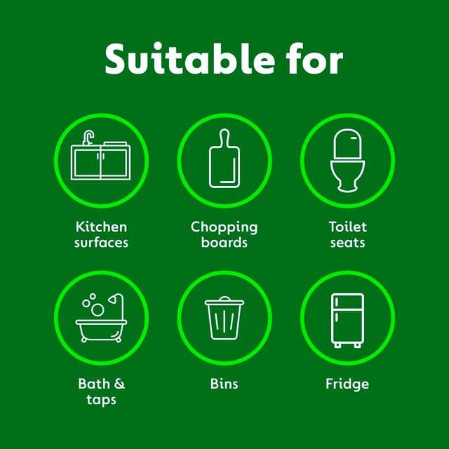 Dettol 126 x Lime & Mint Antibacterial Cleansing Surface Wipes - gallery image 6