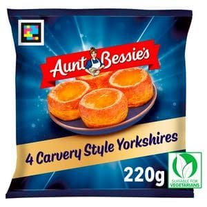 Aunt Bessie's Carvery Style Yorkshires x4 220g