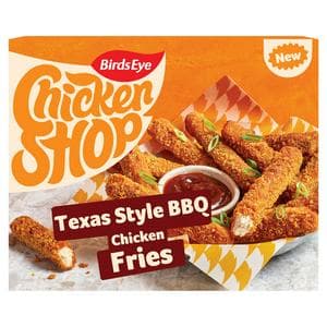 Birds Eye Chicken Shop Texas Style BBQ Chicken Fries 300g