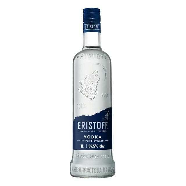 Eristoff Original Pure Grain Vodka 100cl - gallery image 1