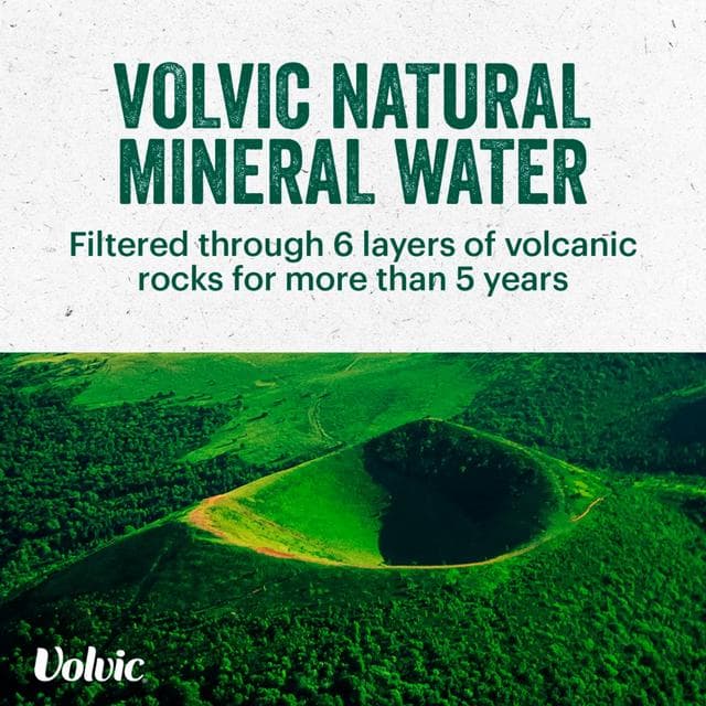 Volvic Natural Mineral Water 1L - gallery image 2