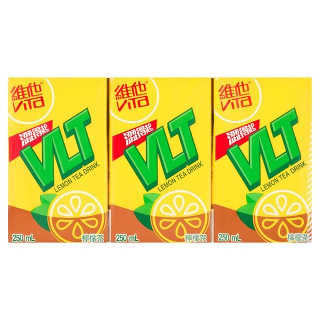 VLT 6 x 250ml Lemon Tea Drink - gallery image 1