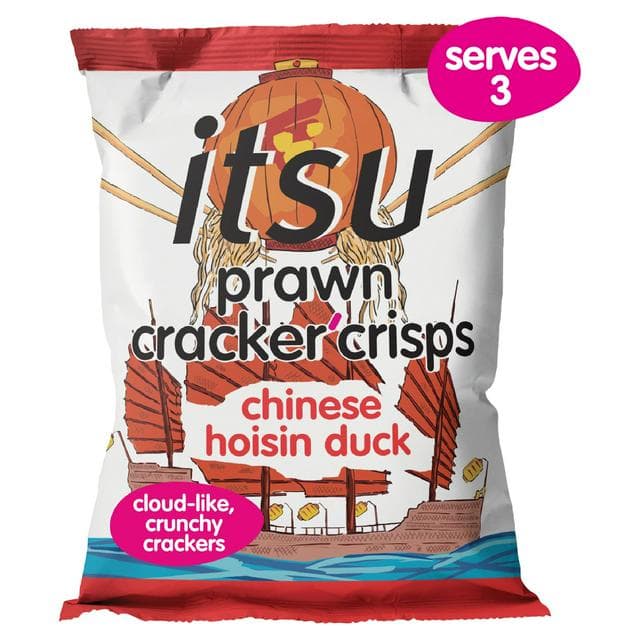itsu Chinese Hoisin Prawn Cracker Crisps 60g - gallery image 1