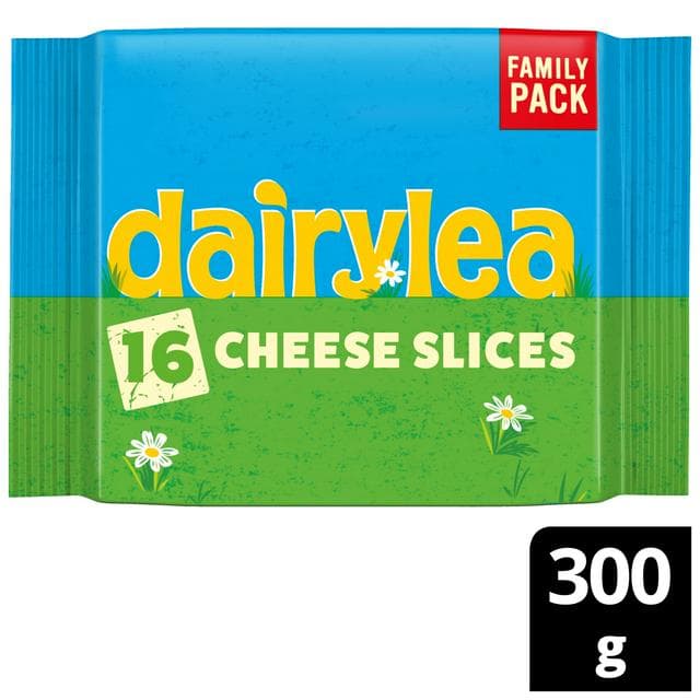 Dairylea Cheese Slices Family Pack Multipack 16 x 18.75g - gallery image 1