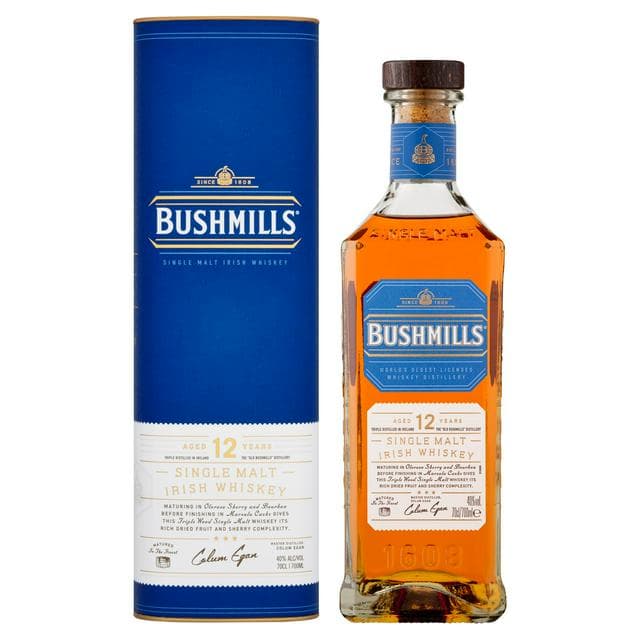 Bushmills 12YO Irish Malt Whiskey 70cl - gallery image 1