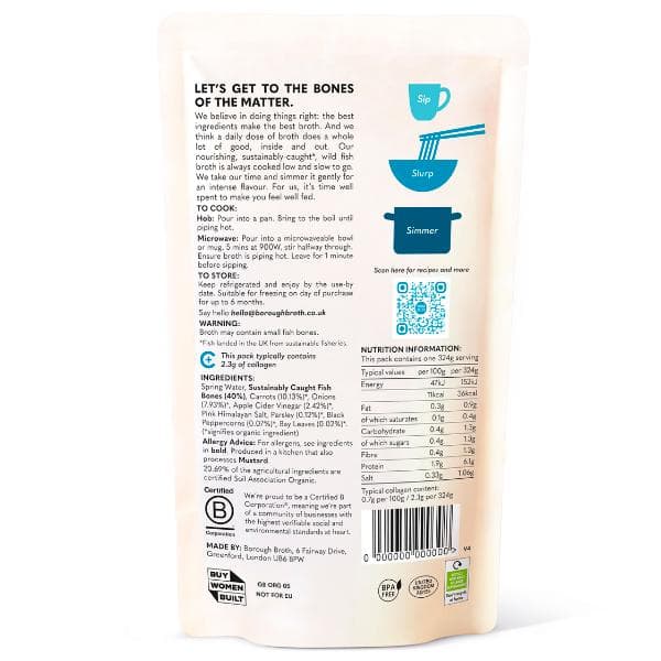 Borough Broth 324g Fish Bone Broth - gallery image 4