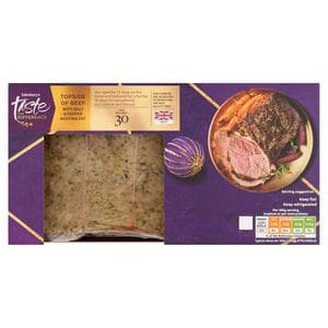 Sainsbury's Beef Topside with Basting Fat, Taste the Difference 1kg