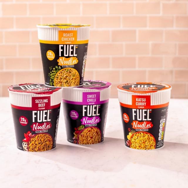 FUEL10K High Protein Sweet Chilli Instant Noodles Snack Pot 87g - gallery image 3