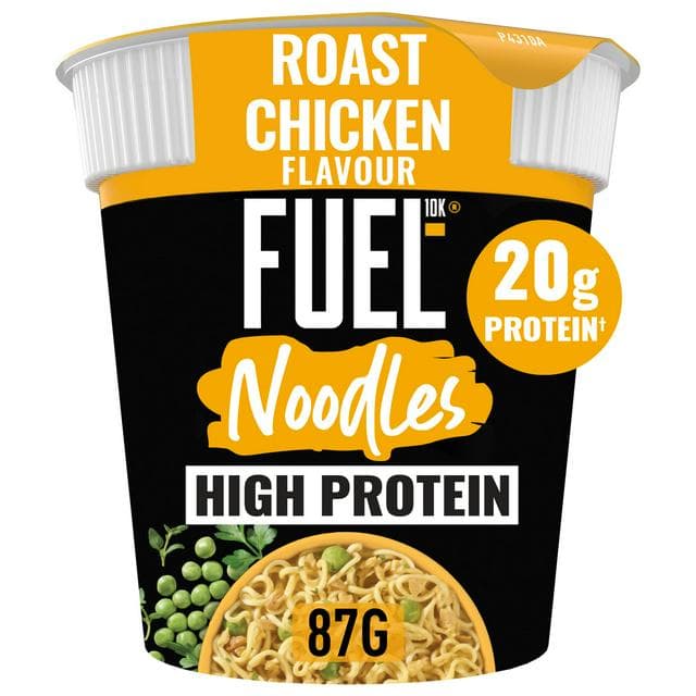 FUEL10K High Protein Roast Chicken Instant Noodles Snack Pot 87g - gallery image 1