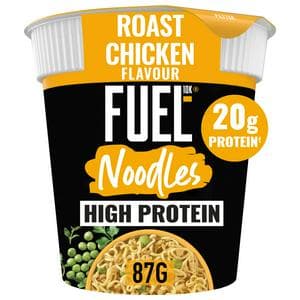 FUEL10K High Protein Roast Chicken Instant Noodles Snack Pot 87g
