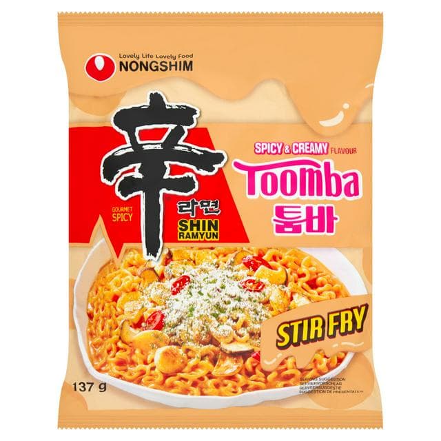 Nongshim 137g Spicy & Creamy Flavour Shin Ramyun Toomba - gallery image 1