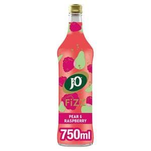 J2O Pear & Raspberry Fizz 750ml