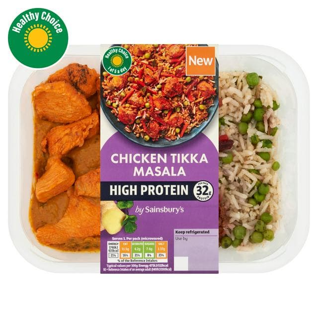 Sainsbury's 400g High Protein Chicken Tikka Masala - gallery image 1