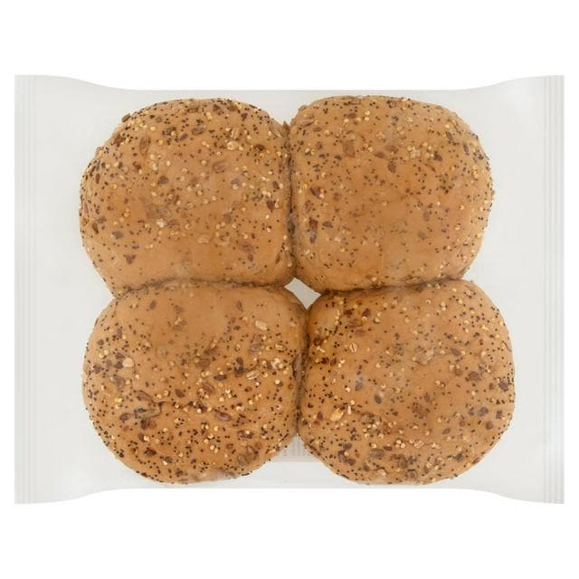 Sainsbury's Super Seeded Rolls x4 - gallery image 1