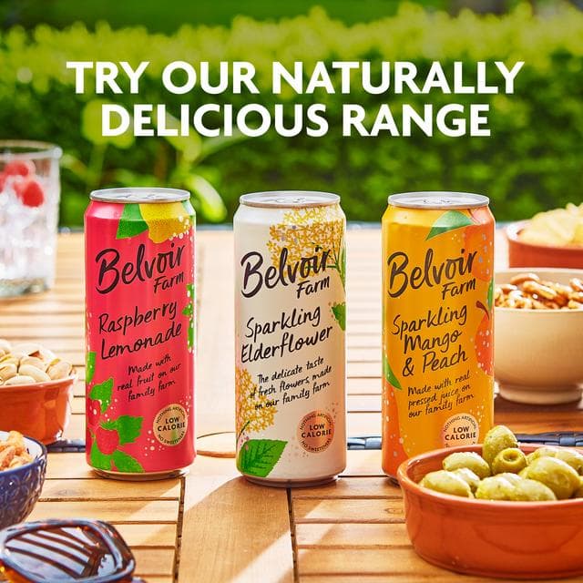 Belvoir Farm Sparkling Elderflower 330ml - gallery image 5