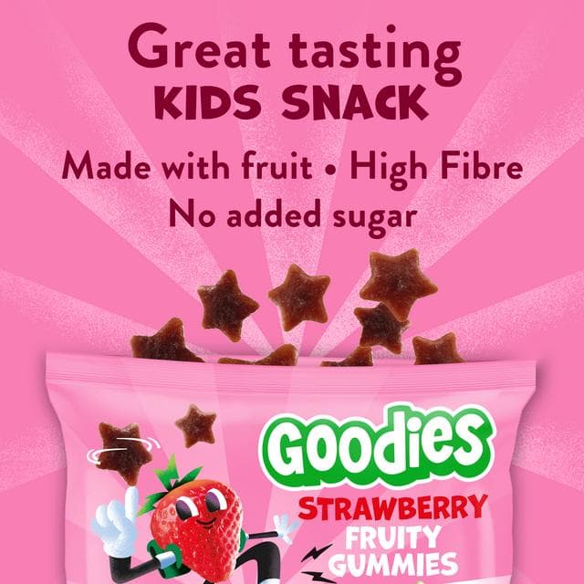 Goodies 17g Strawberry  Kids Snack Fruity Gummies - gallery image 2
