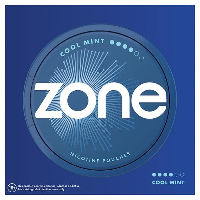 Zone Cool Mint Nicotine Pouches 11mg - gallery image 1