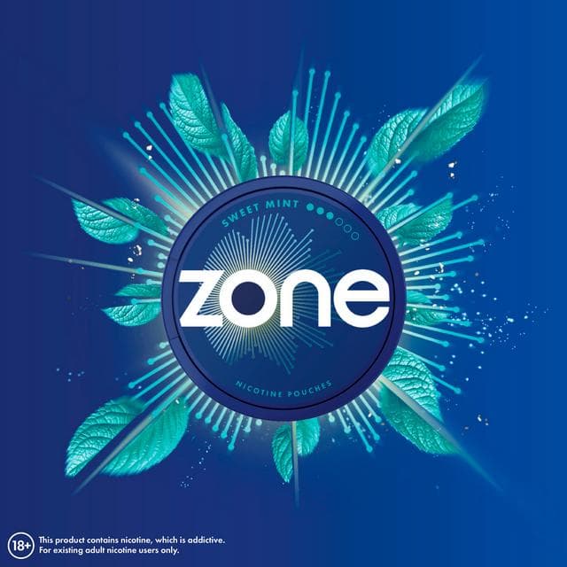 Zone Sweet Mint Nicotine Pouches 10mg - gallery image 5