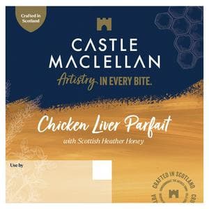 Castle MacLellan Chicken Liver Parfait with Scottish Heather Honey 100g