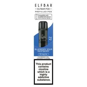 Elfbar Blueberry Sour Raspberry Prefilled Pod 20mg/ml